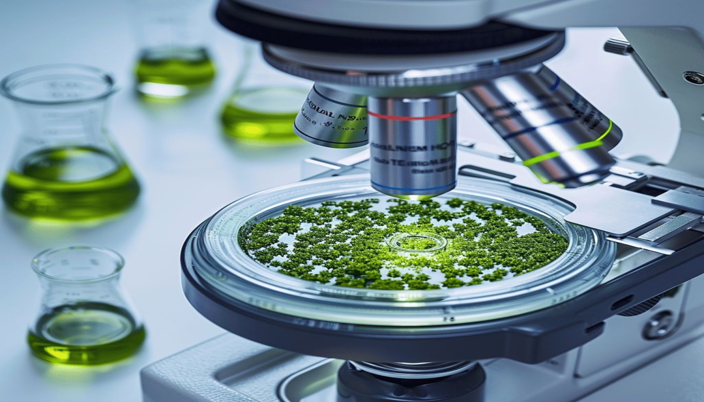 Exploration des bienfaits des algues microscopiques pour la vitalité