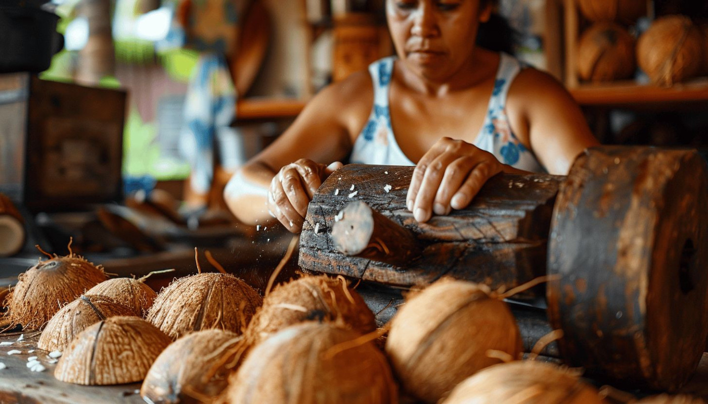 Exploration des méthodes traditionnelles d'extraction de l’huile de coco