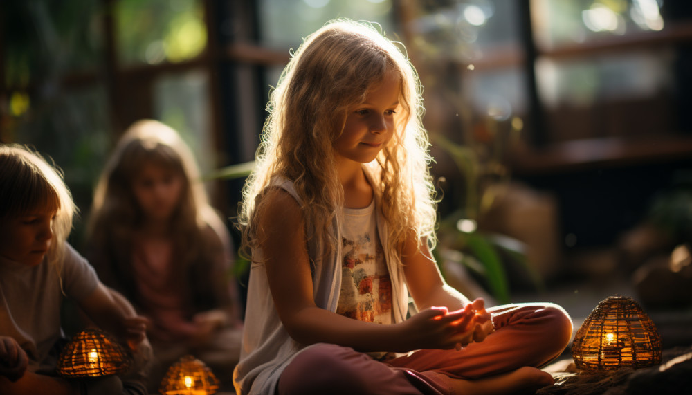 Le bien-être des enfants avec le yoga pour enfants
